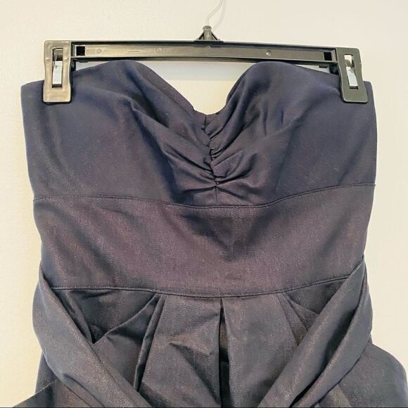 Suzi Chin for Maggie Boutique Chambray Denim Dress - Picture 2 of 7